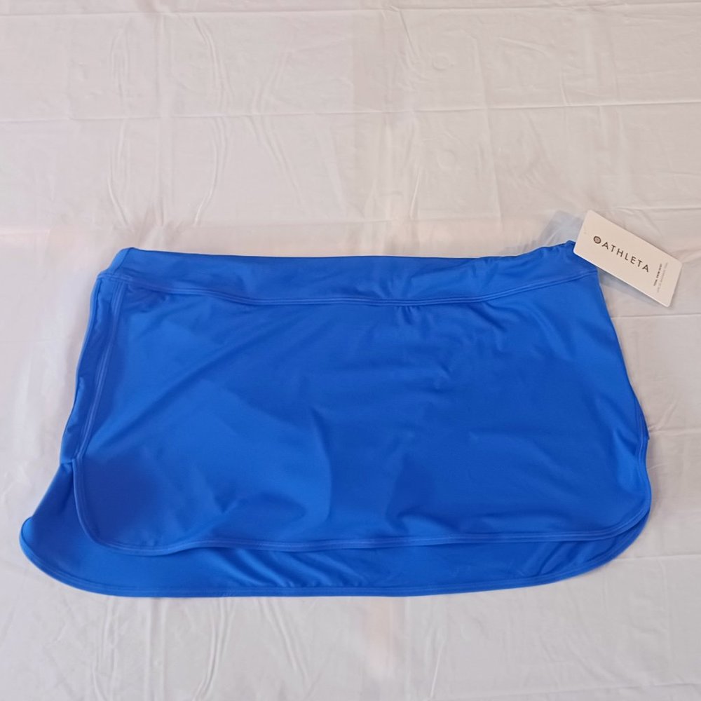 NWT Yacht Blue Athleta Tidal Swim Skirt Bikini Tankini Bottom - Picture 3 of 7